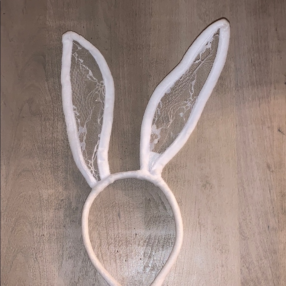 Lace playboy bunny ears